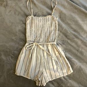 Abercrombie & Fitch striped romper
